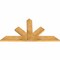 Ekena Millwork Saratoga Rough Sawn Timber Gable Bracket, Western Red Cedar, 60"W x 32"H x 2"D x 6"F, 13/12 Pitch GBW060X32X0206SAR00RWR - alternate 2